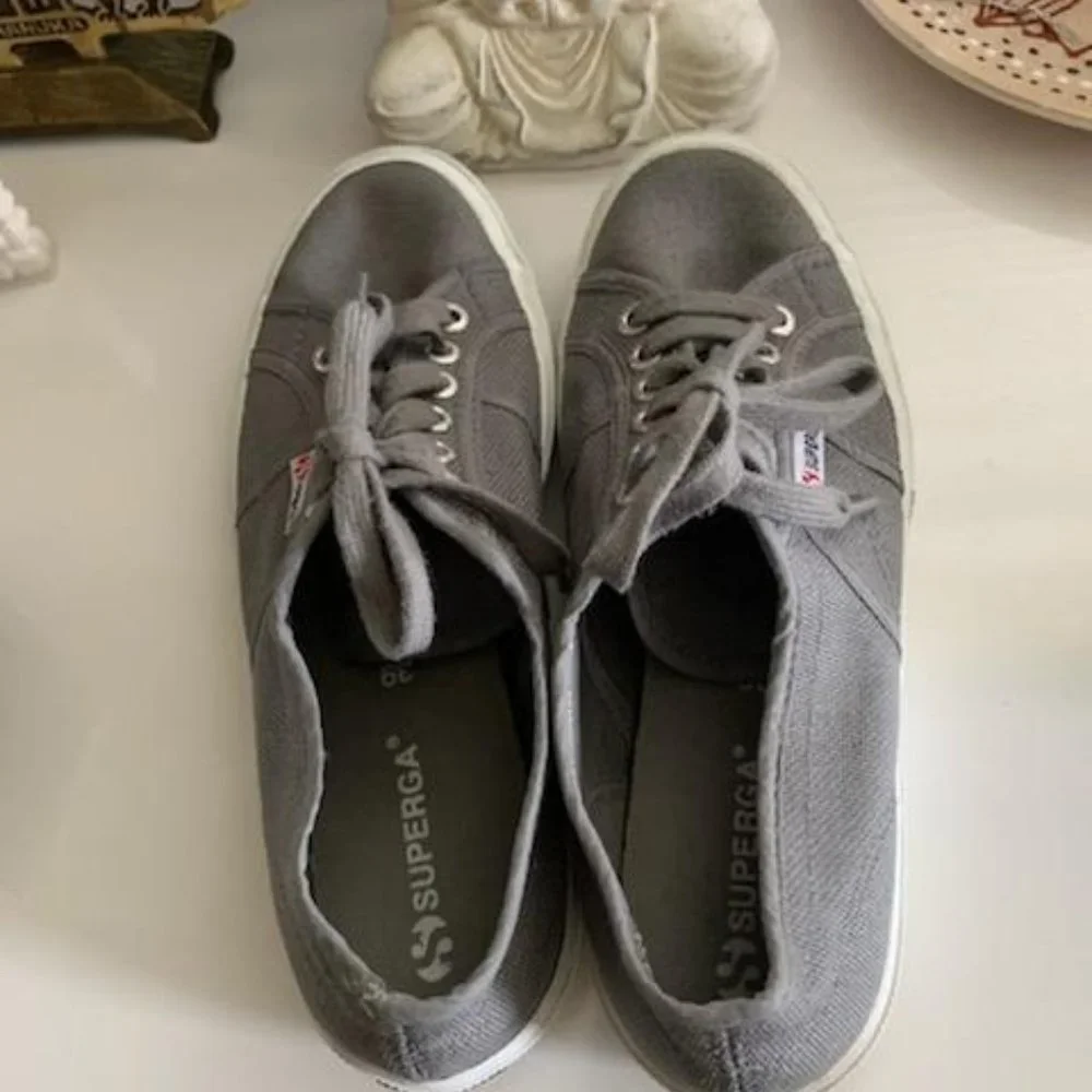 Superga Grey Sneakers